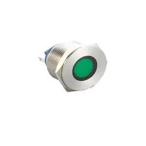 KACON Metal Indicator 220v Power LED24v Waterproof Light Signal Stainless Steel 16/22mme T22-170KP T22-170KS