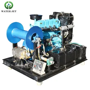 300mm Diesel Engine High Pressure Drain Sewer Pipe Cleaner Cleaning Machine