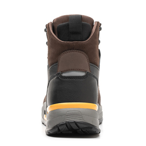 Scarpe Antinfortunistiche in Pelle Pura Impermeabili, Stivali di Sicurezza con Punta in Acciaio Antiurto e Antiperforazione - Product Image 3