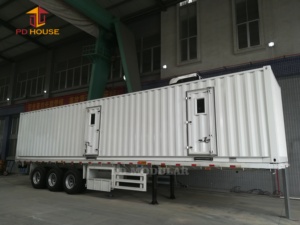 Unité de maternité rapide entièrement équipée remorque de carrosserie de camion conteneur mobile à des fins de soins de santé clinique hospitalière de traitement médical - Product Image 2