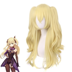 <span class=keywords><strong>Peluca</strong></span> de Cosplay Flins, pelucas degradadas, pelo sintético resistente al calor, pelucas de pelo para Cosplay Genshin-impact, <span class=keywords><strong>peluca</strong></span> de Anime para Cosplay de Halloween Flins - Product Image 5