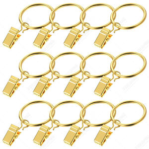 Современный скандинавский Золотой Римский крючок простой железный зажим для штор занавески прочный металлический зажим современный несущий дизайн - Product Image 1