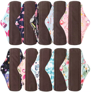 Toptan organik bayanlar annelik sıhhi pedleri kullanımlık bez adet pedleri trend ürünleri - Product Image 3