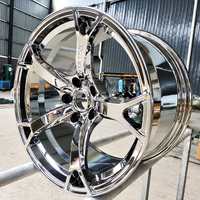 Jantes monobloc forgées LH Chrome 5x114.3 5x120 pour Nismo V1, Nissan 350z 370z, Infiniti G35 G37 Q50, jantes de voiture