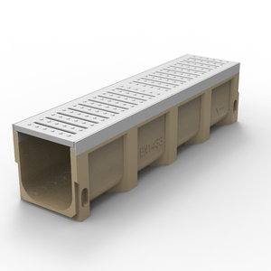 Canale di Drenaggio Lineare <span class=keywords><strong>in</strong></span> Calcestruzzo Polimerico, Sistema di Scolo per Acque Piovane - Product Image 5
