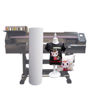 UNEWPRINT Fabricant 61cm 30m Vinyle thermocollant imprimable PU pour écosolvant