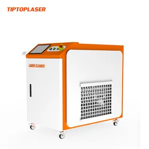 JINAN 1000W 1500W 2000W TIPTOPLASER laser cleaning machine for wood wall paint stall wood furniture laser paint removing machine