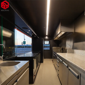 Belyoo وحدة بار مخصصة مع إعداد متكامل للقهوة والكوكتيل لمقطورة المشروبات والآيس كريم - Product Image 6