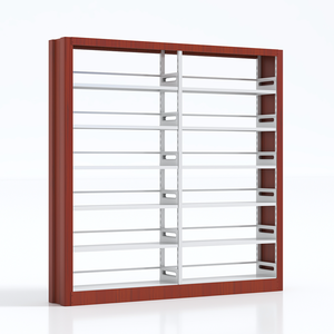 Scaffale per riviste in acciaio a lato singolo in acciaio per libreria da ufficio in metallo scaffale per biblioteca scaffale per libreria - Product Image 2