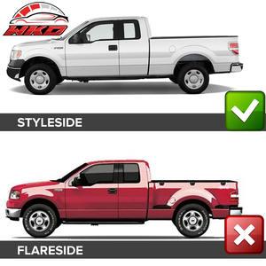 Convient aux Ford F150 de 2009 à 2014, enjoliveurs de roue de style rivet de poche, 4 pièces - Pièces de carrosserie extérieure en PP, remplacement de panneau de carrosserie - Product Image 2