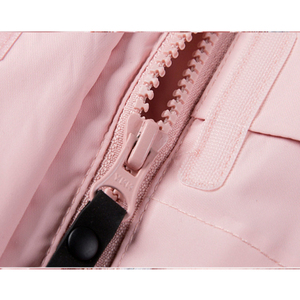 Chaqueta impermeable reversible con cremallera, cortavientos rosa de alta calidad, novedad de 2021 - Product Image 6