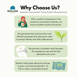 תווית פרטית מתכלה 3 רובדי טואלט רקמת במבוק עיסת נייר טואלט גלגול נייר רקמות אמבטיה - Product Image 6