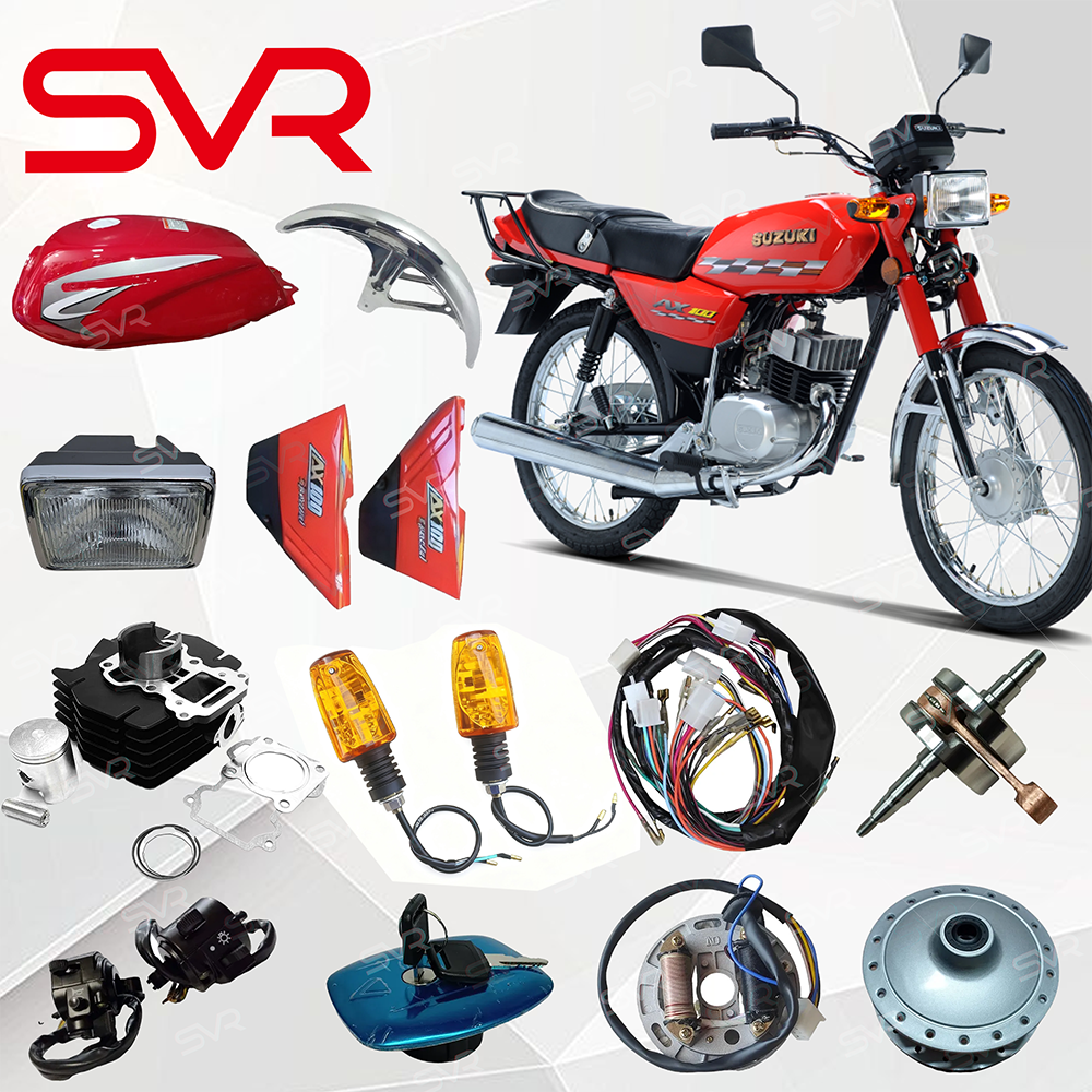 Suzuki AX100 Parts - High Quality Engine & Frame Components