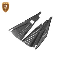 Pour Ferrari 458 Italia Speciale Spider Kit de garniture intérieure de voiture panneaux de baie de moteur latéraux en Fiber de carbone sèche
