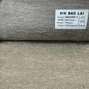 2025 không thấm nước Polyester bong bóng sofa căng Chenille vải đồng bằng góc sofa vải - Product Image 5