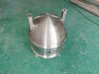 Capsule d'exploration en eaux profondes en alliage de titane résistant à la pression Gr4 TI6AL4V, coque sphérique, réservoir hermétique hémisphérique