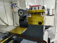 Tour CNC horizontal à lit plat motorisé de haute précision, robuste, à 4 stations, avec tourelle automatique FANUC GSK CK6140