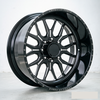 Rines Tipo H de Perfil Bajo, Pulidos, para Todoterreno, 22*14 24*14 26*12 26*14 6x139.7 6x135 8x170, Rines Forjados para Jeep Wrangler JK
