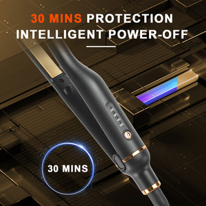 เครื่องหนีบผมไฟฟ้าพกพา KooFex KF-9206 ขนาดเล็ก 4 <span class=keywords><strong>ระดับ</strong></span>อุณหภูมิ 200 องศาเซลเซียส ร้อนเร็ว หน้าจอ LED น้ำหนักเบา เหมาะสำหรับโรงแรม - Product Image 5