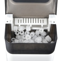 Machine à glaçons domestique produisant rapidement 26 lb/jour, portable, à poser sur le comptoir, avec commande tactile et boîtier en plastique