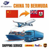 Agent maritime fiable pour les services logistiques aux Bermudes, transitaire Chine-Hamilton, fret maritime et aérien, services DDP