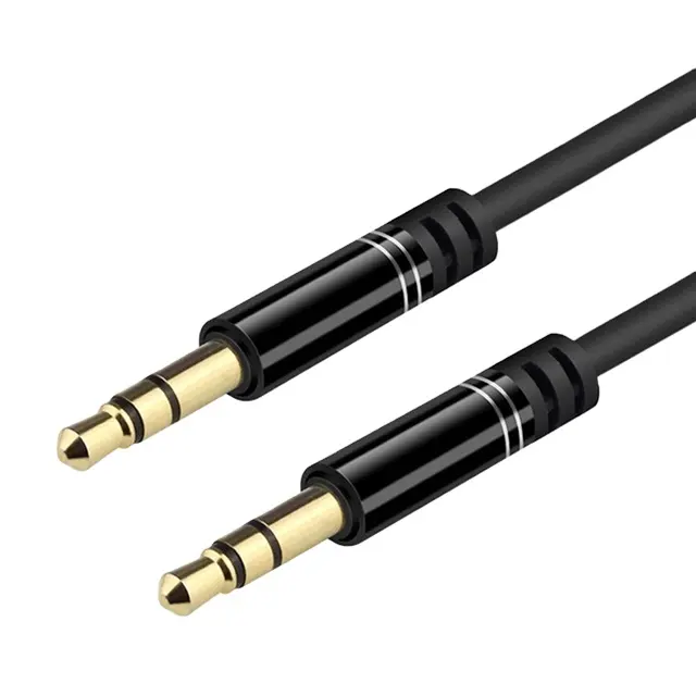 3.5Mm Audiokabel Gevlochten 4-polige Hifi Stereo Trrs Jack Afgeschermd Mannelijk Naar Mannelijk Aux Koord 3.5Mm Mannelijke Aux Audio Plug Jack