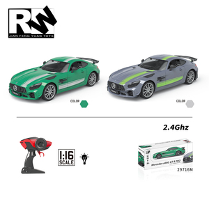 RW 1/16 2,4G 4 canales AMG GT R <span class=keywords><strong>Pro</strong></span> Series autorizado RC Juguetes Coche Mercedes Benz para venta al por mayor - Product Image 6