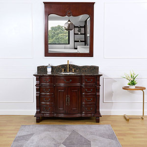 Design classico piano angolo lavabo <span class=keywords><strong>bagno</strong></span> mobile buon prezzo mobili - Product Image 2