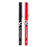 Stylo de marquage pour microblading rouge et noir, 0,5 mm, stylo chirurgical pour tatouage, marqueur pour sourcils, lèvres, maquillage permanent et microblading