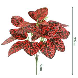 Tanaman Hias Dinding Buatan yang Laris Manis, Tanaman Plastik Daun Hijau, Tanaman Rambat Palsu untuk Dekorasi Rumah dan Pernikahan - Product Image 5