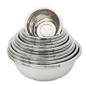 Chất Lượng Cao Đánh Bóng Thép Không Gỉ Thân Thiện Với Môi Đa Chức Năng Trộn Bát Đặt Cá Nhân Sang Trọng Bộ Đồ Ăn Cho Bột - Product Image 1