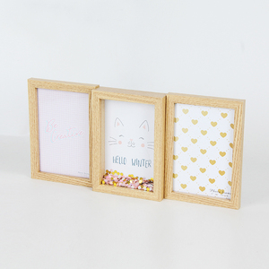 Jinnhome kích thước tùy chỉnh khung ảnh bằng gỗ đặt 3 chiếc + 4*6 hình chữ nhật shapelfor trang trí nhà - Product Image 4