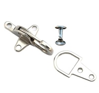 Boutons de chemise et de veste en alliage de zinc de haute qualité, luxueux, écologiques, recouverts de tissu floral argenté, boutons à pression, boutons à bascule en métal en forme d'étoile