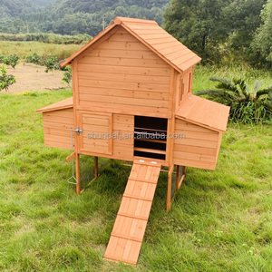 SDC023 Fábrica de Muebles para Mascotas, Gallinero de Madera Grande Personalizado para Exteriores, Gallinero de Madera Maciza para Granja - Product Image 3