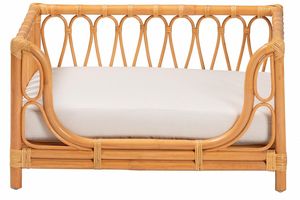 Прямоугольная кровать для животных из ротанга, удобная прочная деревянная кровать, товары для домашних животных, лучшие товары для собак - Product Image 3