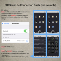 Vgate VLinker FD+ BT 4.0 Herramienta de Diagnóstico OBD2 Profesional, Escáner Automotriz para Android e iOS