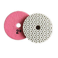 Pads de polissage ultra-fins 3 étapes San Yuan Abrasive 100 mm (4 pouces) pour marbre, granit et quartz, vente en gros OEM, Fujian