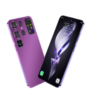 Téléphone portable Android 14 S24 Ultra 5G pas cher en gros, Deca Core, écran OLED 108MP 144Hz, appareil MTK débloqué mondial - Product Image 2