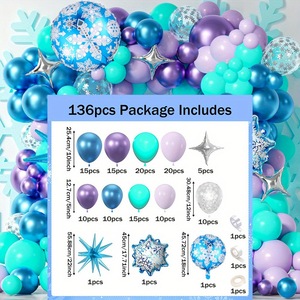 Kits de ballons de guirlande en latex thème d'<span class=keywords><strong>anniversaire</strong></span> congelé pour la décoration de fête d'<span class=keywords><strong>anniversaire</strong></span> de fille en gros - Product Image 4