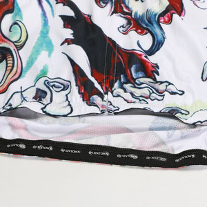 Maillot de cyclisme personnalisé par sublimation – Plusieurs couleurs et motifs, coutures plates anti-frottement pour uniformes d'équipes de clubs cyclistes masculins en gros - Product Image 4