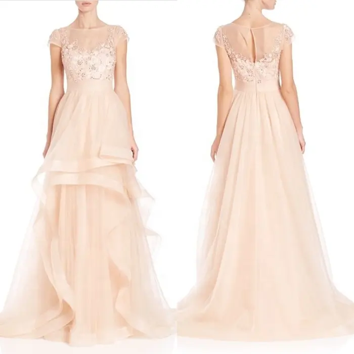 Bridesmaid long Dress Fashion Lace Bridal Dress Off-shoulder Wedding Dresses