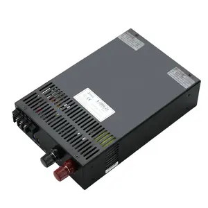 S-3000-48 Ac Dc Smps 3000W 48V 62.5A แหล่งจ่ายไฟสลับแรงดันสูงพลังงานสูง