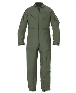 Uniforme de ligne aérienne tactique antistatique ignifuge OEM, salopette de vol