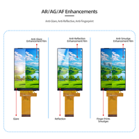 Module d'affichage LCD TFT IPS de 3,97 pouces avec écran tactile, résolution 480x800, écran carré, rétroéclairage LED