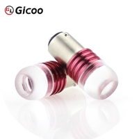 1156 1157 stroboscope clignotant feu de frein arrière clignotant LED lumières moto vélo ampoule lentille concave indicateur projecteur lampe