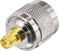 Adaptateur RF N mâle vers RP SMA mâle, polarité inversée, adaptateur SMA mâle vers N mâle