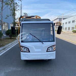 Camión de Basura Eléctrico Pequeño, Vehículo de Limpieza Sanitaria Autodescargable para Calle - Product Image 2