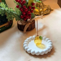 Brûleurs d'encens en verre de style zen asiatique pour la décoration de la maison et de la table, aromathérapie au bois de santal, utilisation pour la cérémonie du thé zen