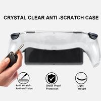 Transparente Vollschutz-Schutzhülle Stoßfeste PC-Gaming-Konsolen-Controller-Hülle Waschbare Abdeckung für Playstation Portal