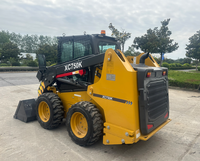 Mini-chargeuse sur pneus XC750K avec godet de 0,45 m³ pour la construction et l'agriculture
